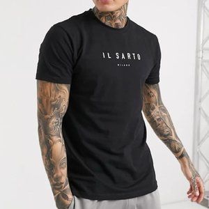 Il Sarto Logo T-Shirts in Slim Fit